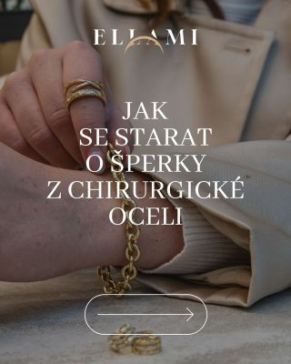 ELLAMI tip ✨ Jak se starat o šperky z chirurgické oceli, aby vám dělaly radost léta? 💕 Dozvíte se v příspěvku 👉 Největší...